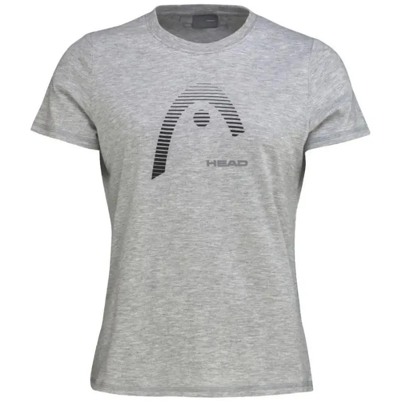 Camiseta Feminina Head Club Lara Cinza