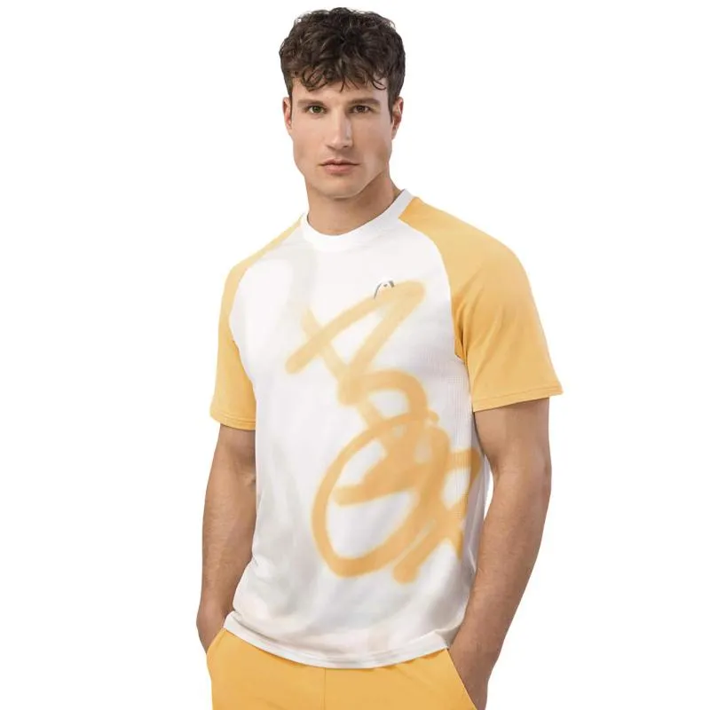 T-Shirt Head Performance Nova Iorque Branco Banana