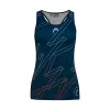T-shirt Head Play Print Padel Dark Blue Woman