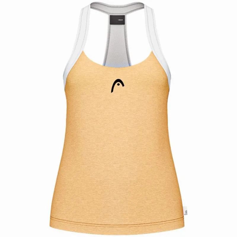 Camiseta Head Play Tech Amarela para Mulheres
