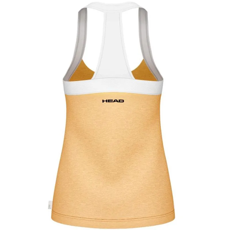 Camiseta Head Play Tech Amarela para Mulheres