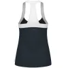 Camiseta Head Play Tech Azul Marinho Branco Feminino