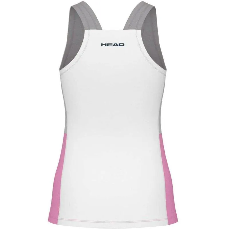 Head Play Tech Rosa Branco T-Shirt Feminina
