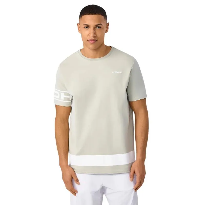 Camiseta Head Pro Player Cinza Claro