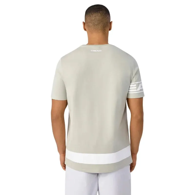 Camiseta Head Pro Player Cinza Claro