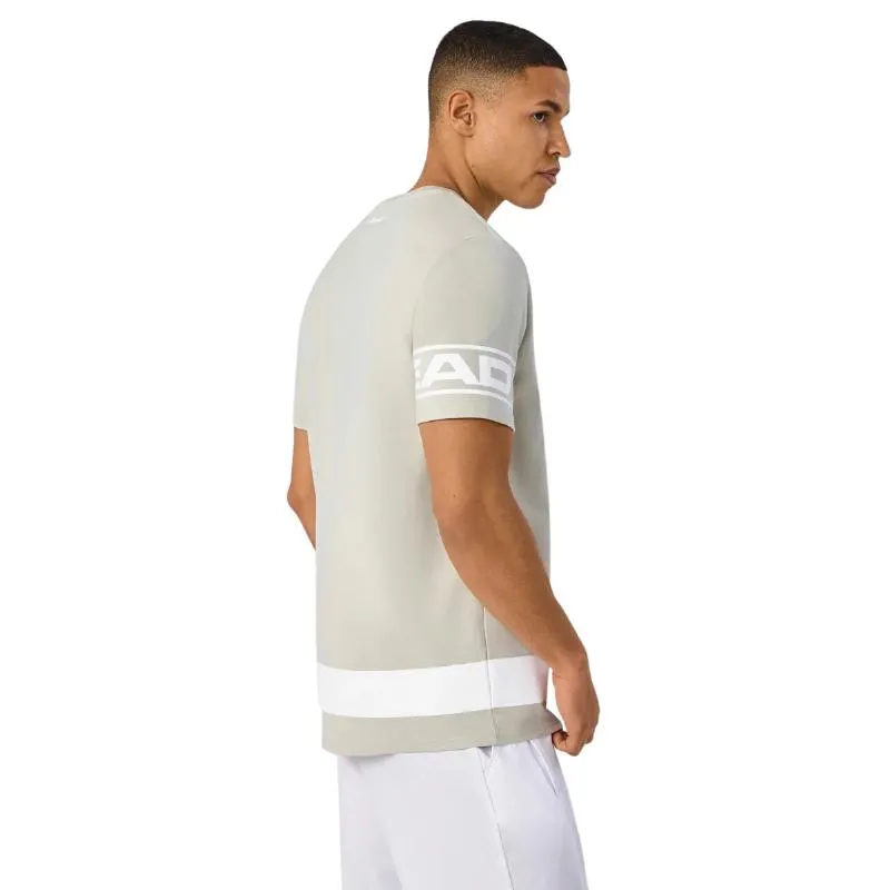 Camiseta Head Pro Player Cinza Claro