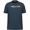 Camiseta Head Rainbow Azul Marinho
