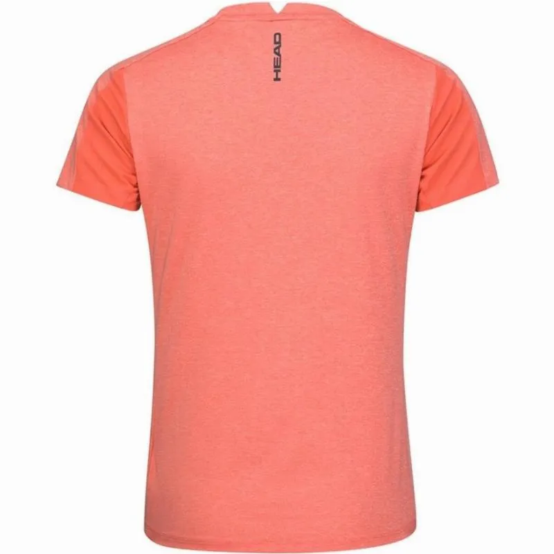 Camiseta Head Tech Coral para Mulheres