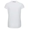 Cabeca Gravata- Break Print T-Shirt Feminina Branca