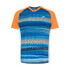 Head Topspin T-Shirt Laranja Azul Escuro