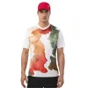 T-Shirt Head Tospin Laranja Print