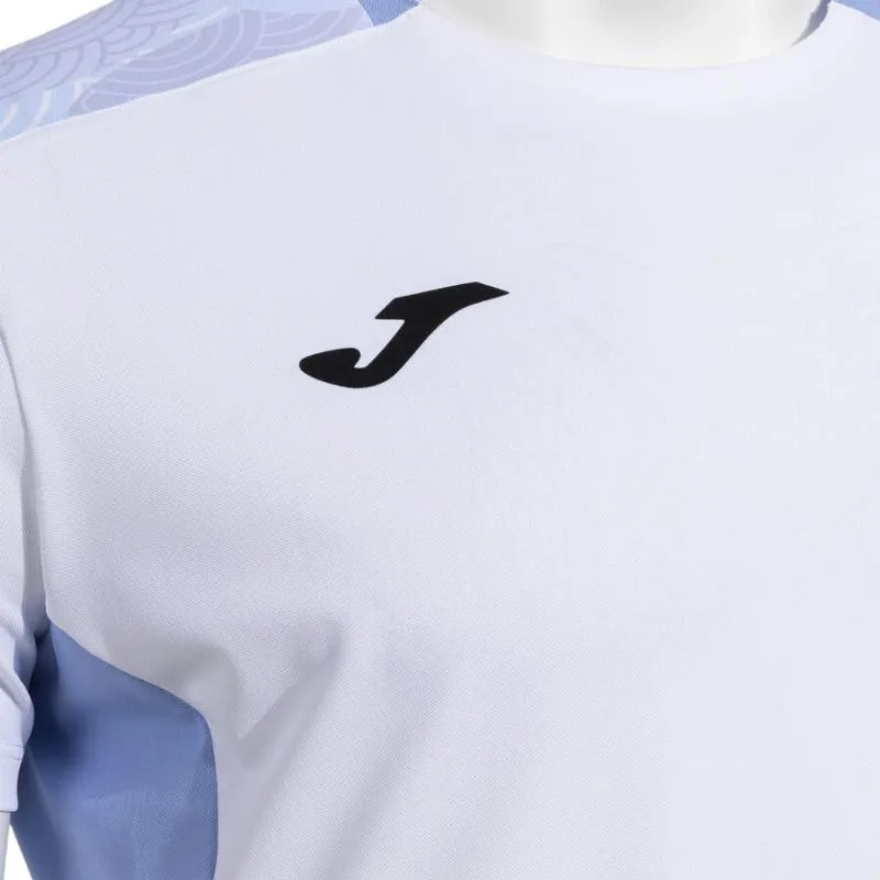 T-shirt Joma Challenge Bleu Blanc Pâle