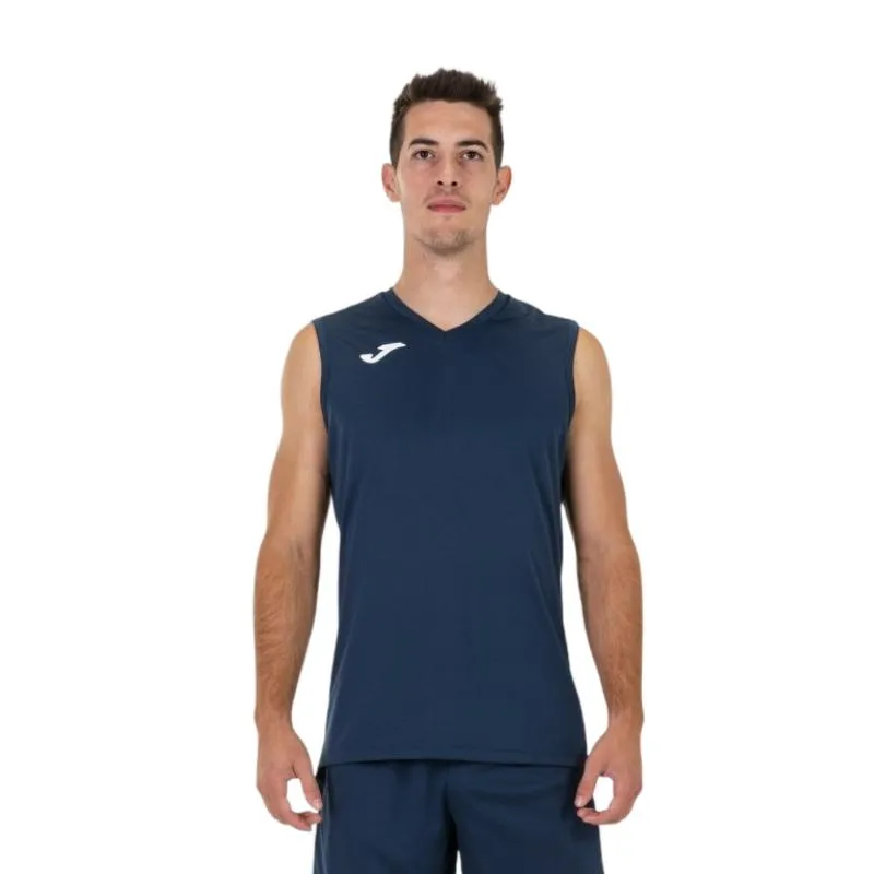T-shirt bleu marine Joma Combi Tank