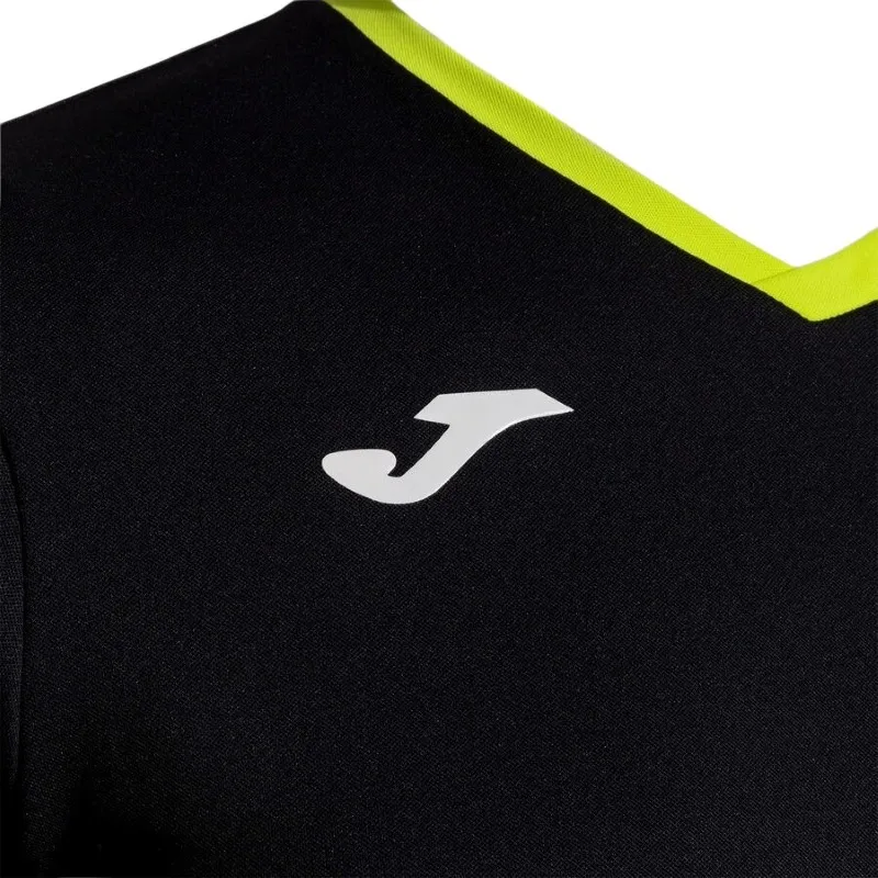 Camiseta Joma Court Preto Verde
