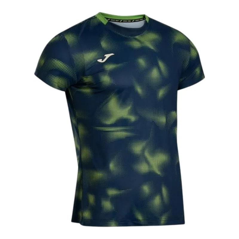 Joma Smash Navy Blue Print T-Shirt