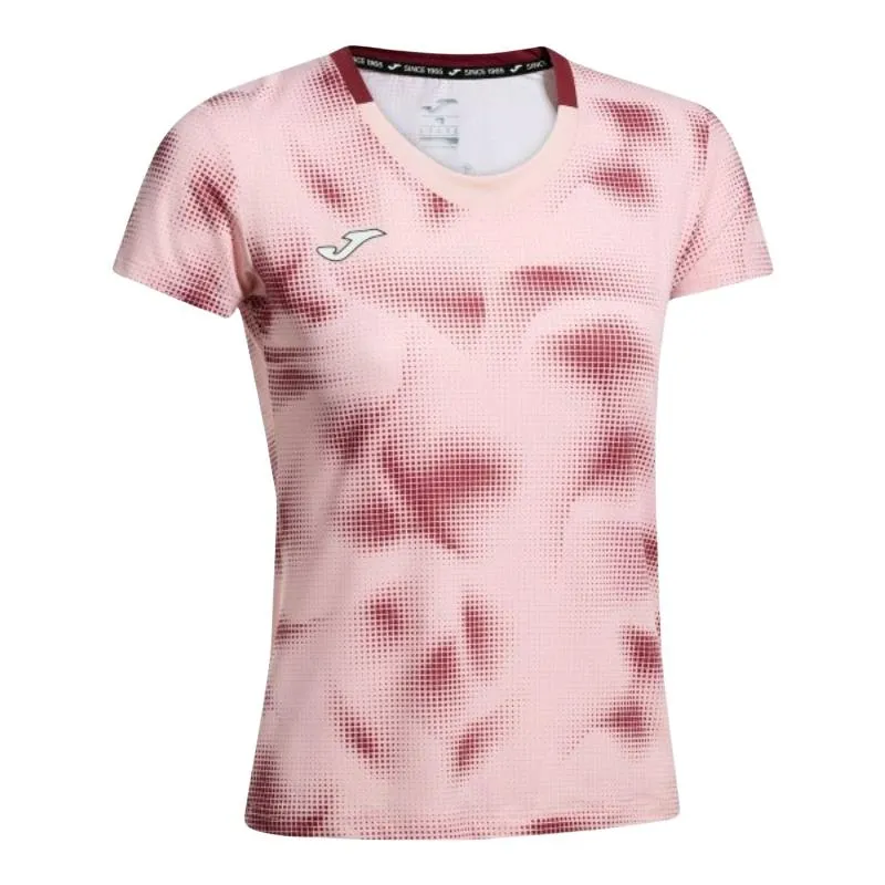 Maglietta rosa femminile Joma Smash