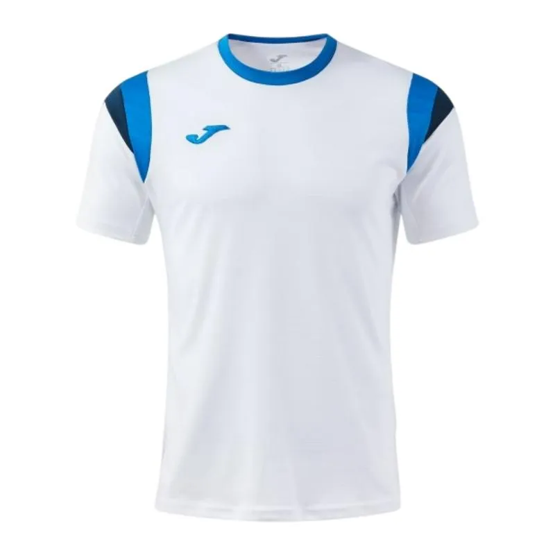 Maglietta bianca blu reale Joma Terra