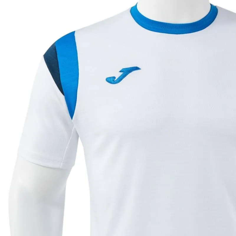 Maglietta bianca blu reale Joma Terra
