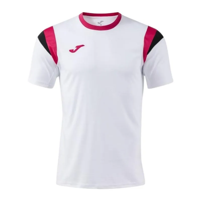 Joma Terra White Fuchsia T-Shirt