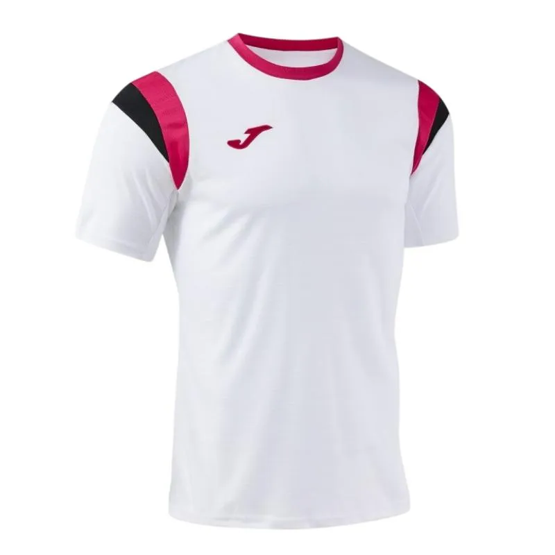 Joma Terra White Fuchsia T-Shirt