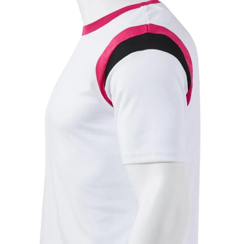 Joma Terra White Fuchsia T-Shirt