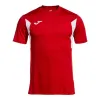 T-shirt rouge blanc Joma Winner III