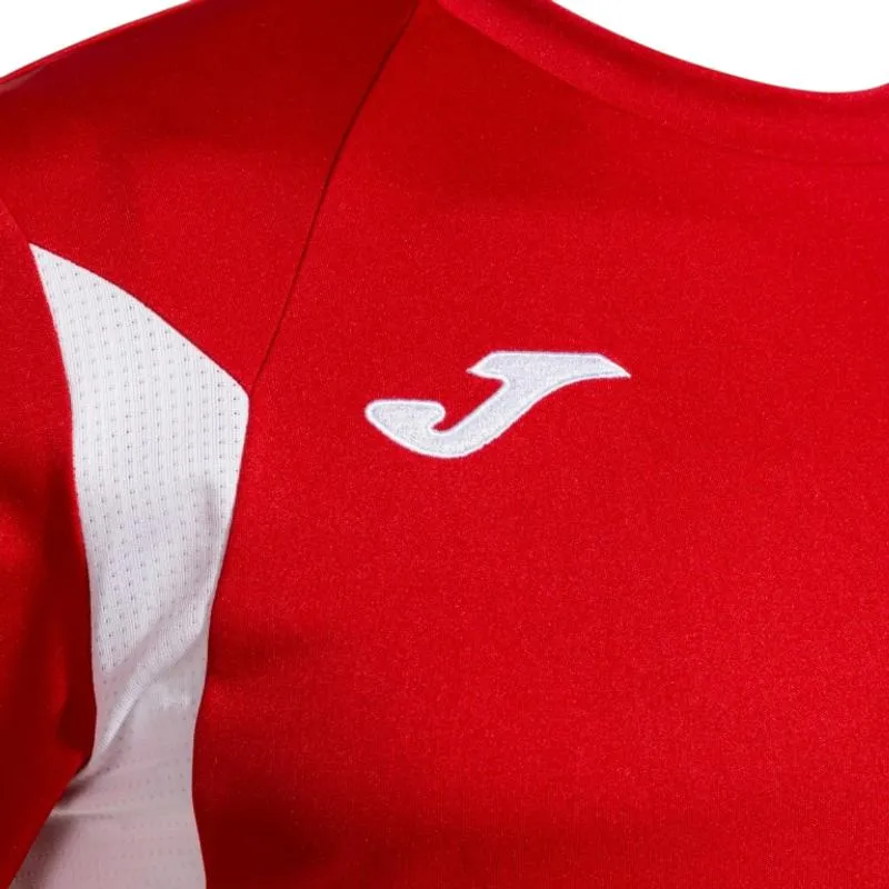 T-shirt rouge blanc Joma Winner III
