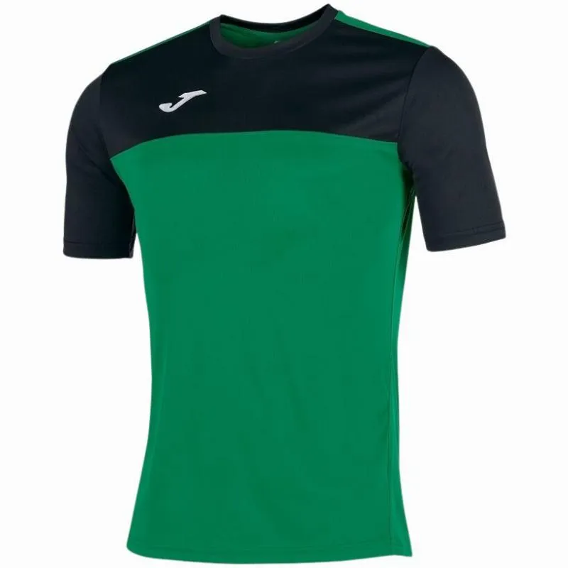 Camiseta Joma Winner Verde Preto
