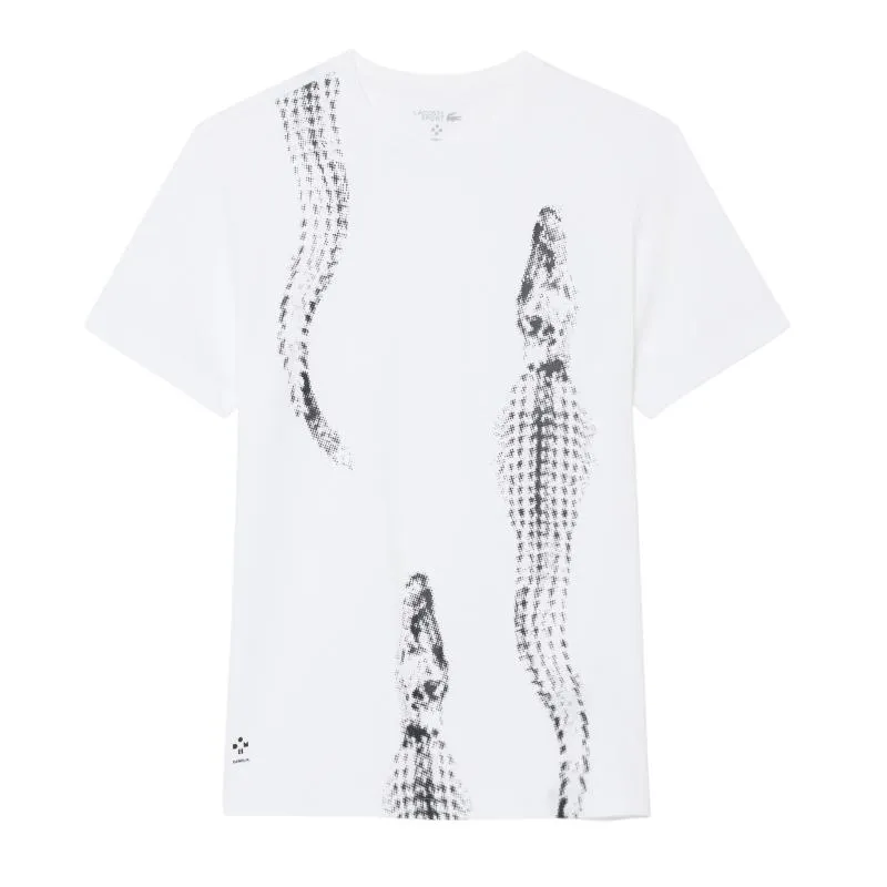Camiseta Lacoste Daniil Medvedev Blanco