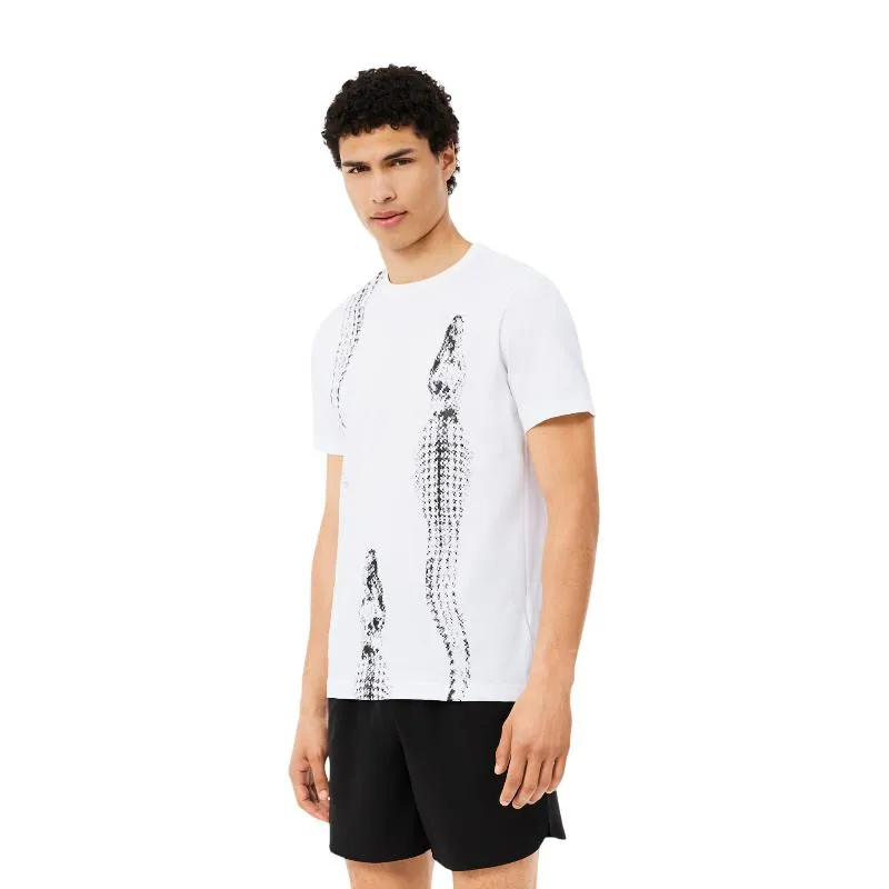 Camiseta Lacoste Daniil Medvedev Blanco
