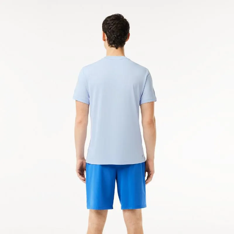 T-Shirt Lacoste Novak Djokovic Azul Claro