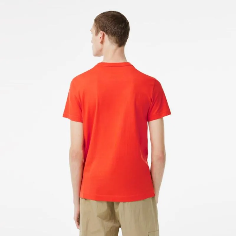 T-Shirt Lacoste Novak Djokovic Laranja
