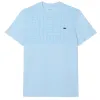 Camiseta Lacoste Novak Djokovic Ultra Dry Azul Pastel