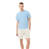 Camiseta Lacoste Novak Djokovic Ultra Dry Azul Pastel