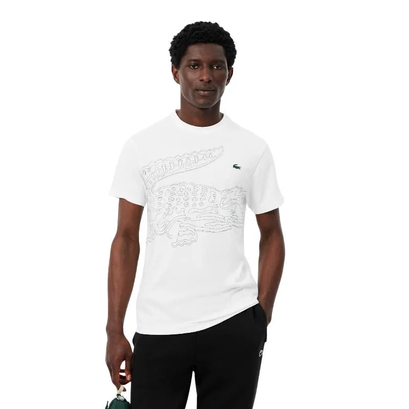 Lacoste Padel T-Shirt White Black