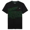 Lacoste Padel Black Fluor Green T-shirt