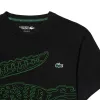 Lacoste Padel Black Fluor Green T-shirt