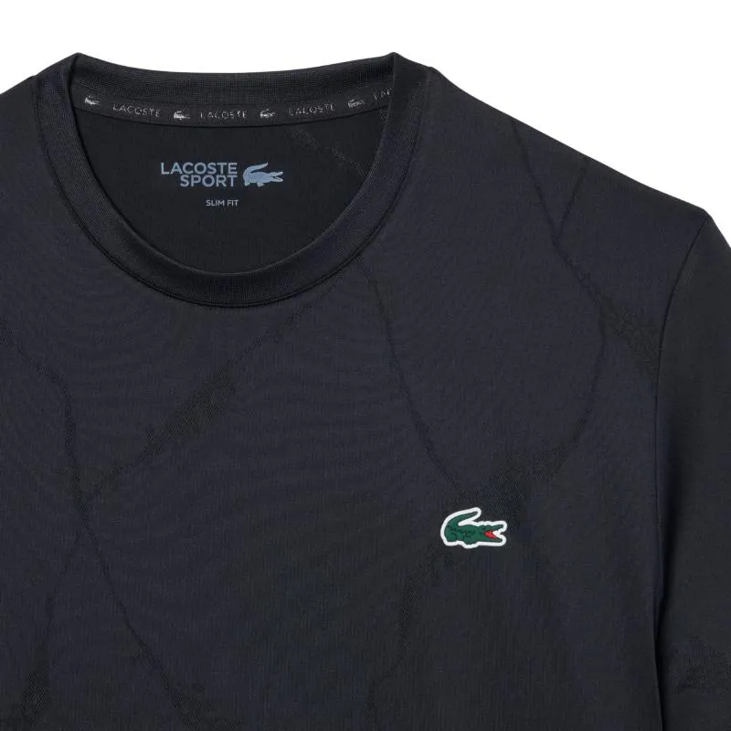 Camiseta Lacoste Players Negro