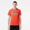 T-Shirt Lacoste Sport Algodon Ecologico Orange