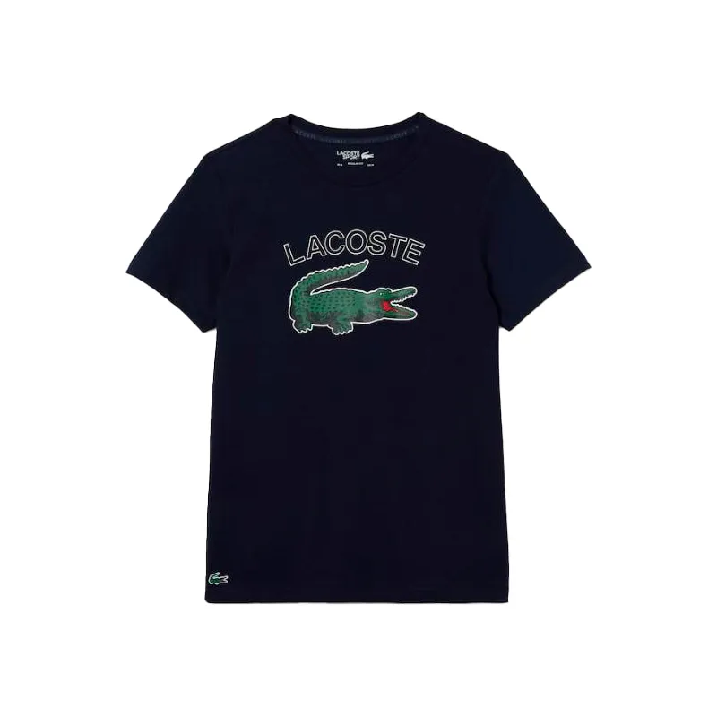 T-Shirt Azul Lacoste Sport Navy
