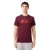 T-Shirt Lacoste Sport Borgonha