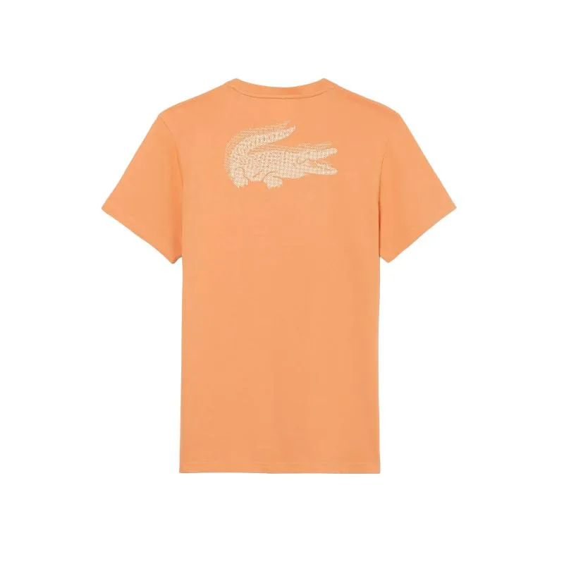 Camiseta Laranja Graphic Lacoste Sport