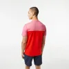 Lacoste Sport Medvedev T-shirt vermelha rosa
