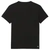 Camiseta Lacoste Sport Preta Caqui