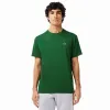 Camiseta Lacoste Sport Regular Fit Verde Escuro
