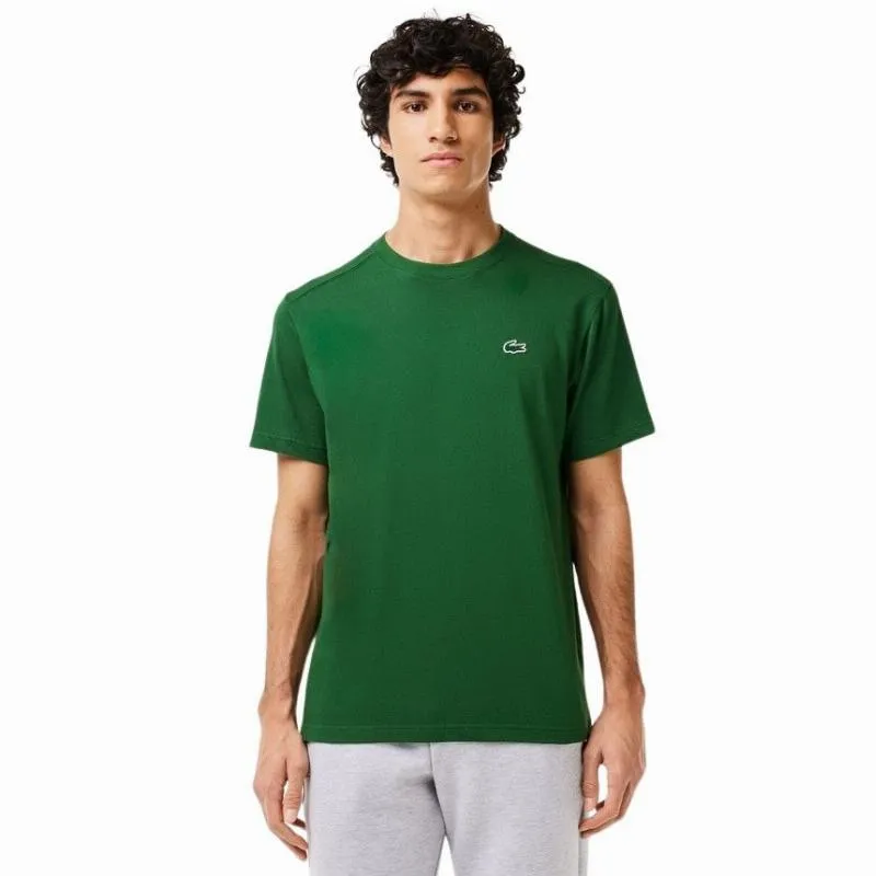 Camiseta Lacoste Sport Regular Fit Verde Escuro