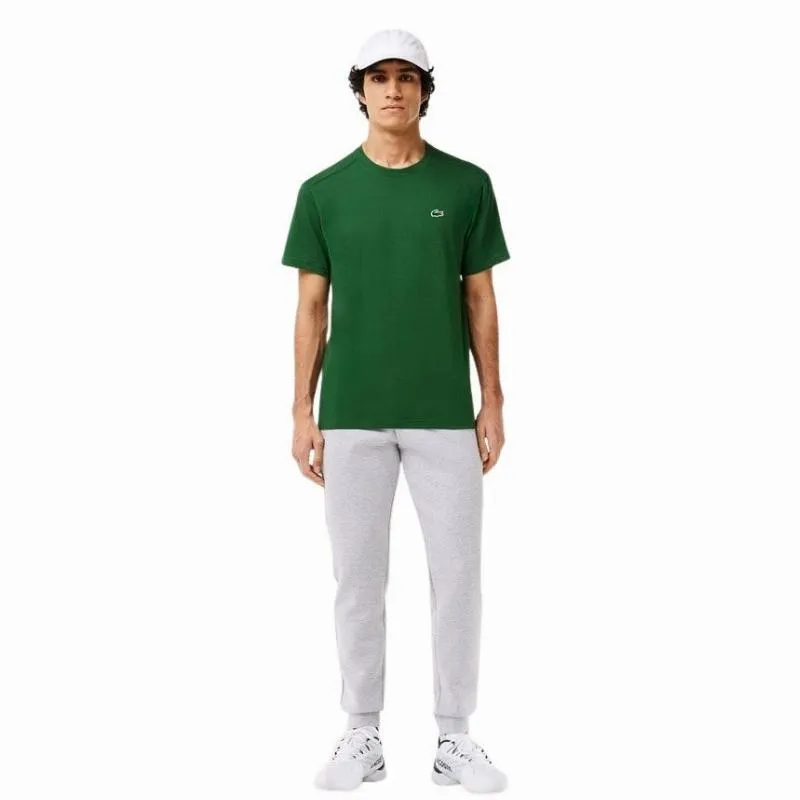 Camiseta Lacoste Sport Regular Fit Verde Escuro