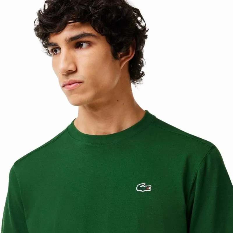 Camiseta Lacoste Sport Regular Fit Verde Escuro
