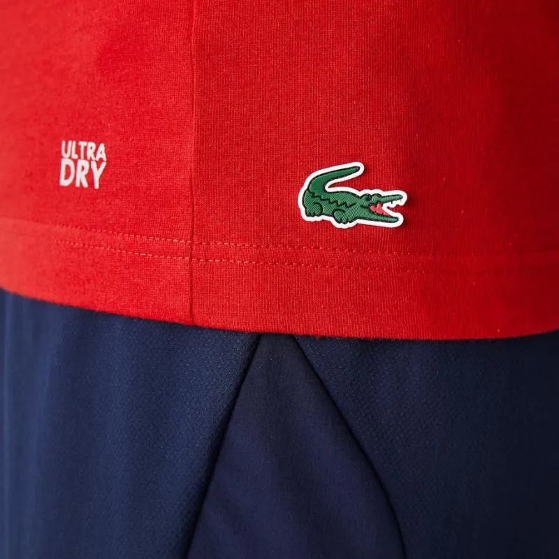 T-Shirt do Lacoste Sport Vermelho