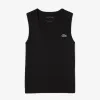 Camiseta Lacoste Sport Slim Fit Negro